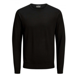 Pull Homme Noir Col Rond– Mode homme