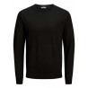 Pull Homme Noir Col Rond– Mode homme